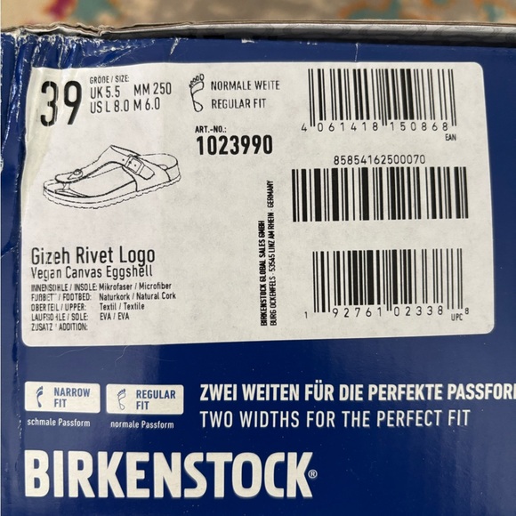 Birkenstock Vegan Canvas Sandals - Picture 6 of 6